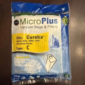 Eureka Style C Mighty Mite 3000 3100 Series Vacuum Bags Filters Floorshow Series